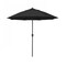 California Umbrella 9' Bronze Aluminum Market Patio Umbrella, Sunbrella Black 194061337011 - alternate 1